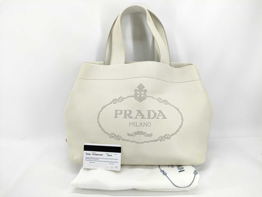 PRADA Prada Vitello Dino Soft Handbag 1BG384 Handbag