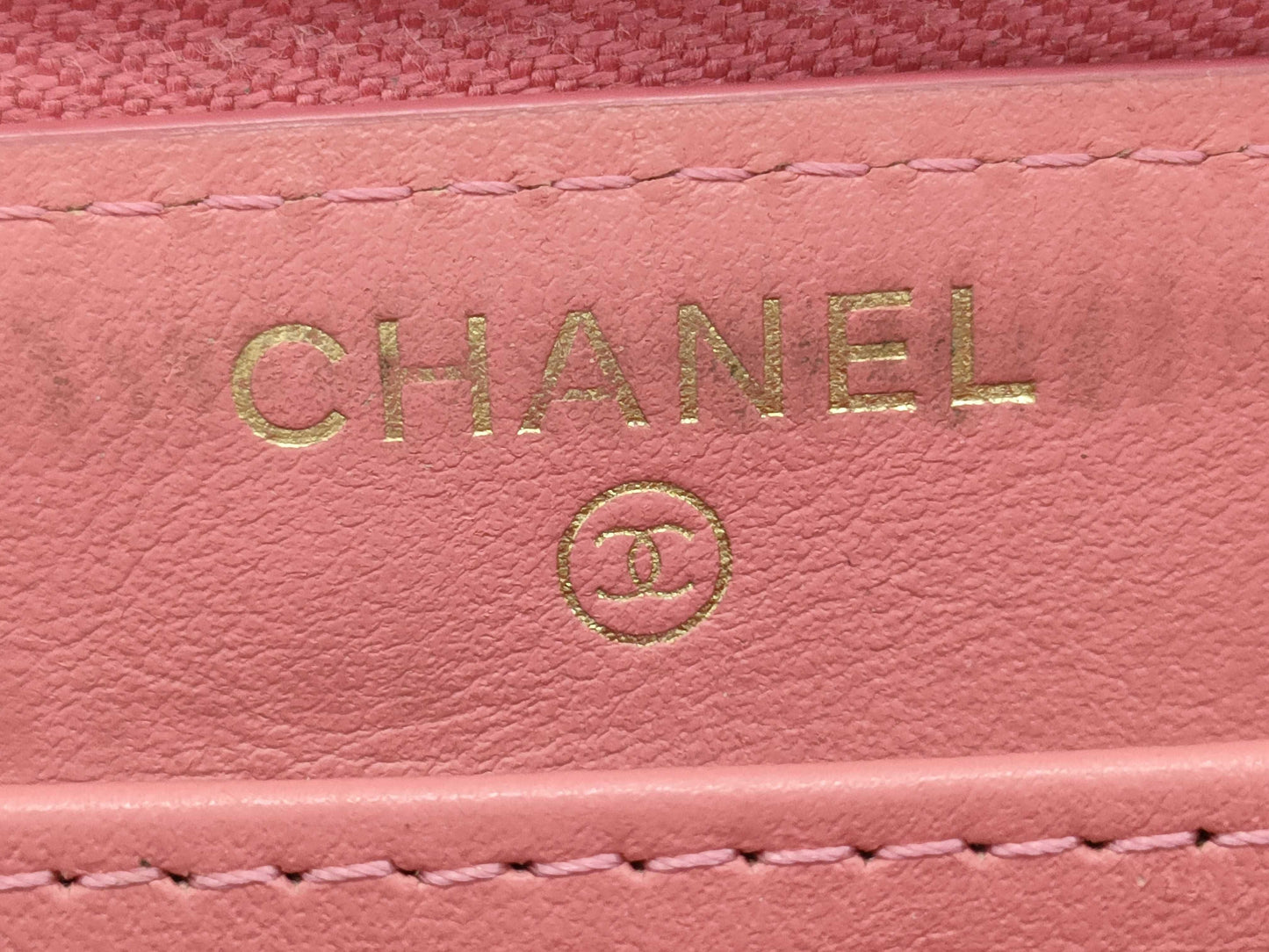 CHANEL Matelasse Long Wallet in Caviar Leather with Pink Gold Hardware, 28510975