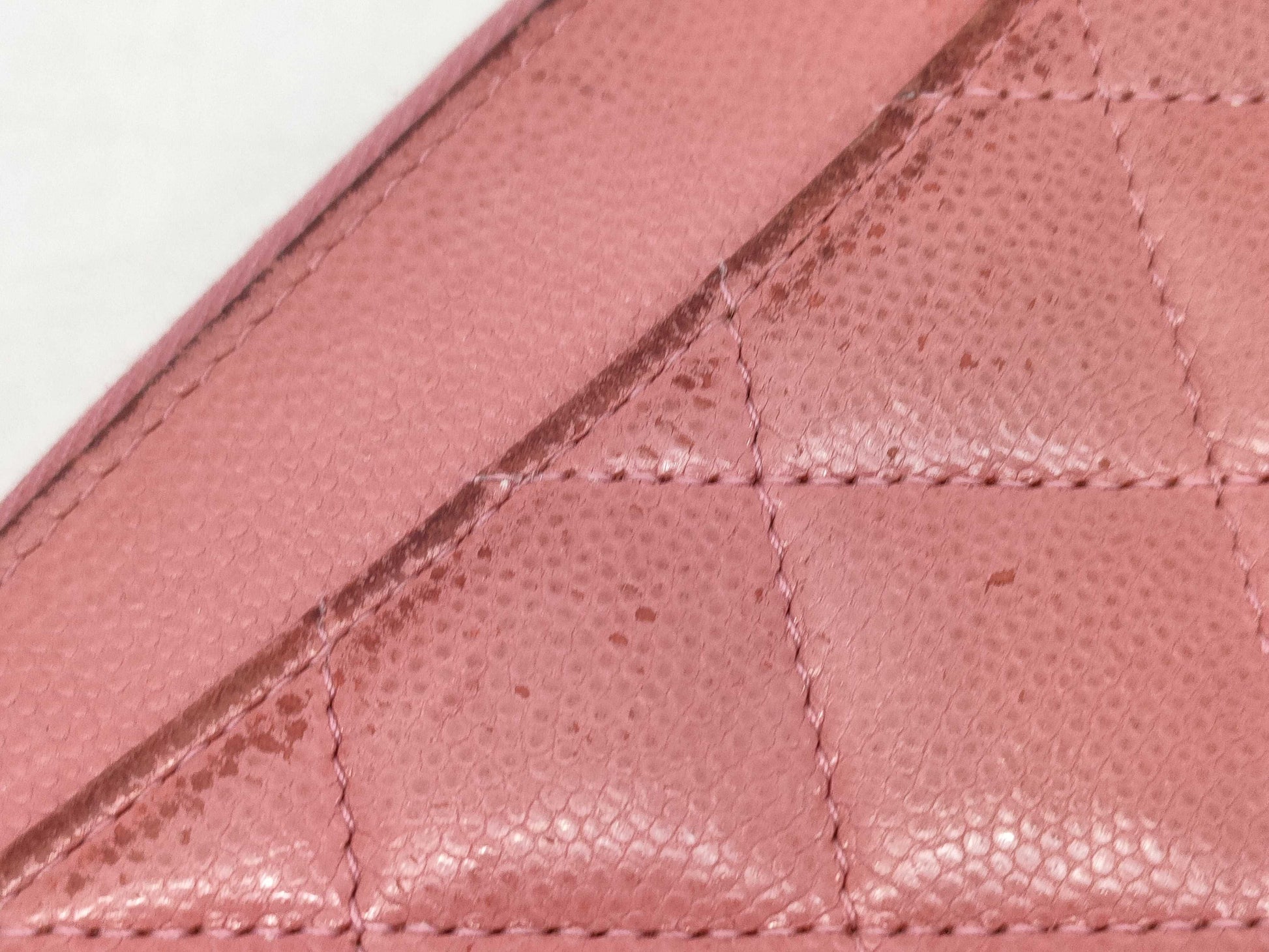 CHANEL Matelasse Long Wallet in Caviar Leather with Pink Gold Hardware, 28510975