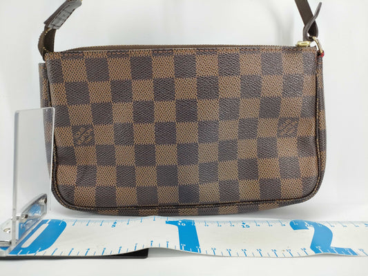 LOUIS VUITTON N51985 Damier Louis Vuitton Damier Accessoires Dark Brown N51985 Handbag