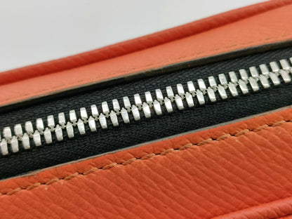 LOUIS VUITTON M30430 Taiga Louis Vuitton Taiga Rama Bum Bag Orange Body Bag M30430 FO0250 Waist Bag