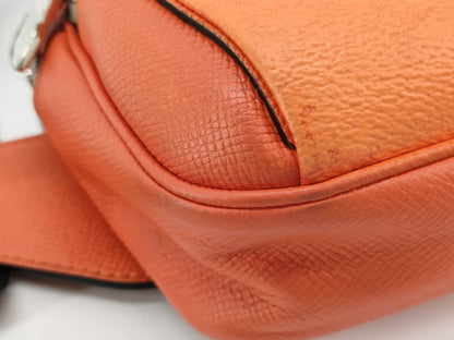 LOUIS VUITTON M30430 Taiga Louis Vuitton Taiga Rama Bum Bag Orange Body Bag M30430 FO0250 Waist Bag