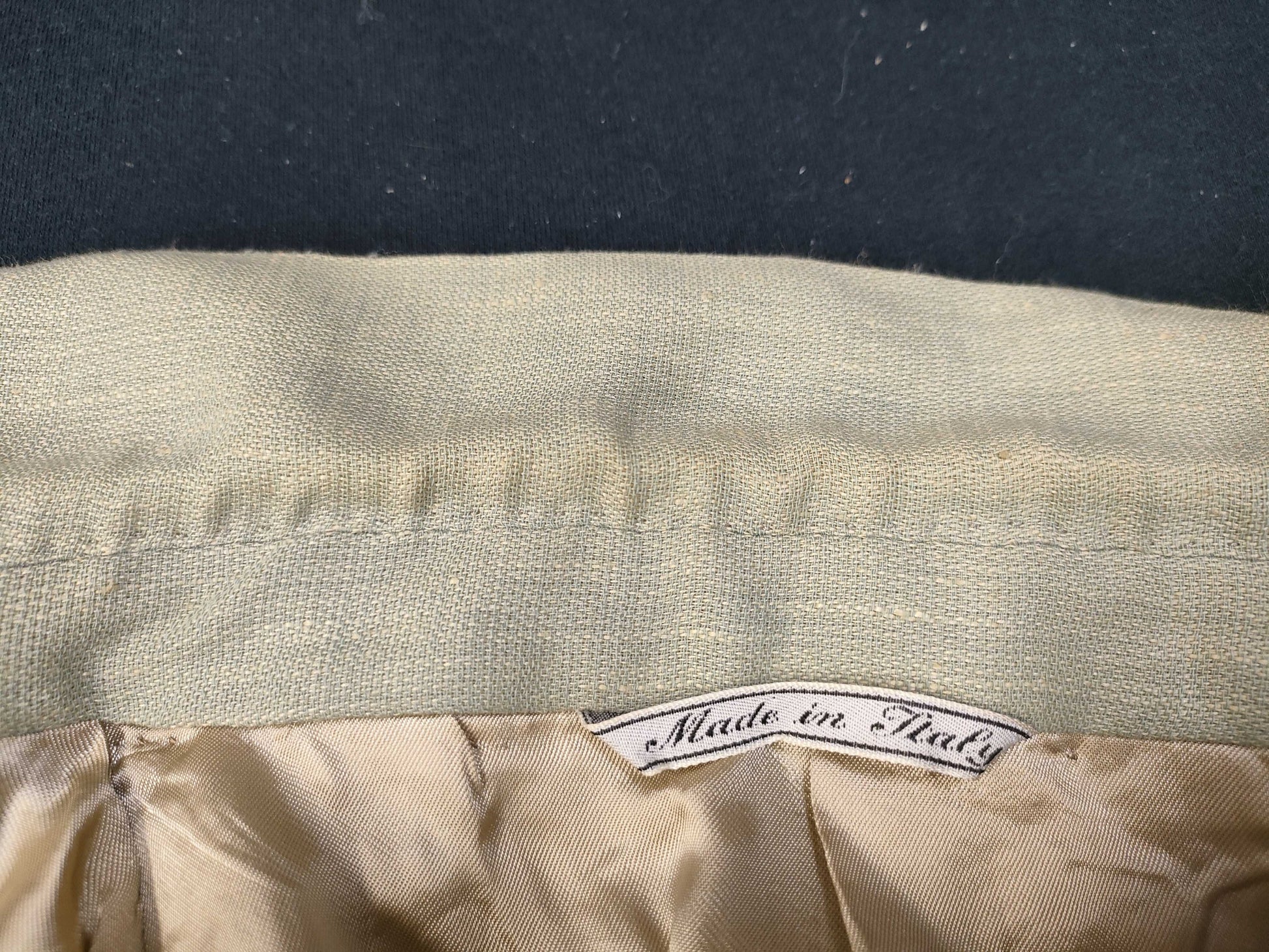 FENDI FENDI Linen Blend Tailored Jacket Size 50 LL XL Jacket