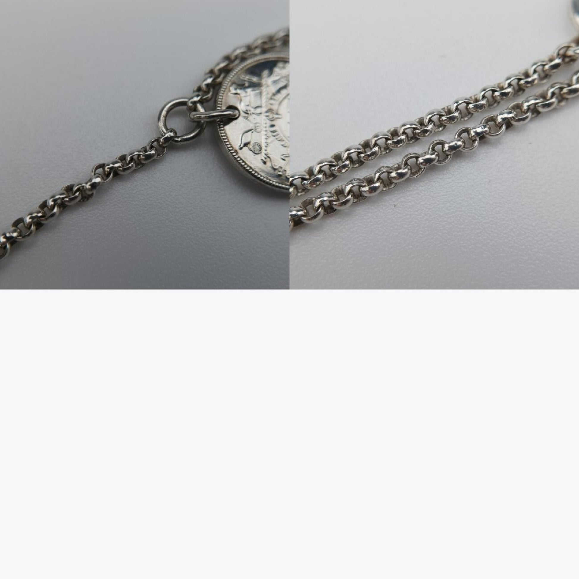 HERMES Ex Libris Gold x Silver AU750 x Ag92522C460515 Bracelet/Bangle