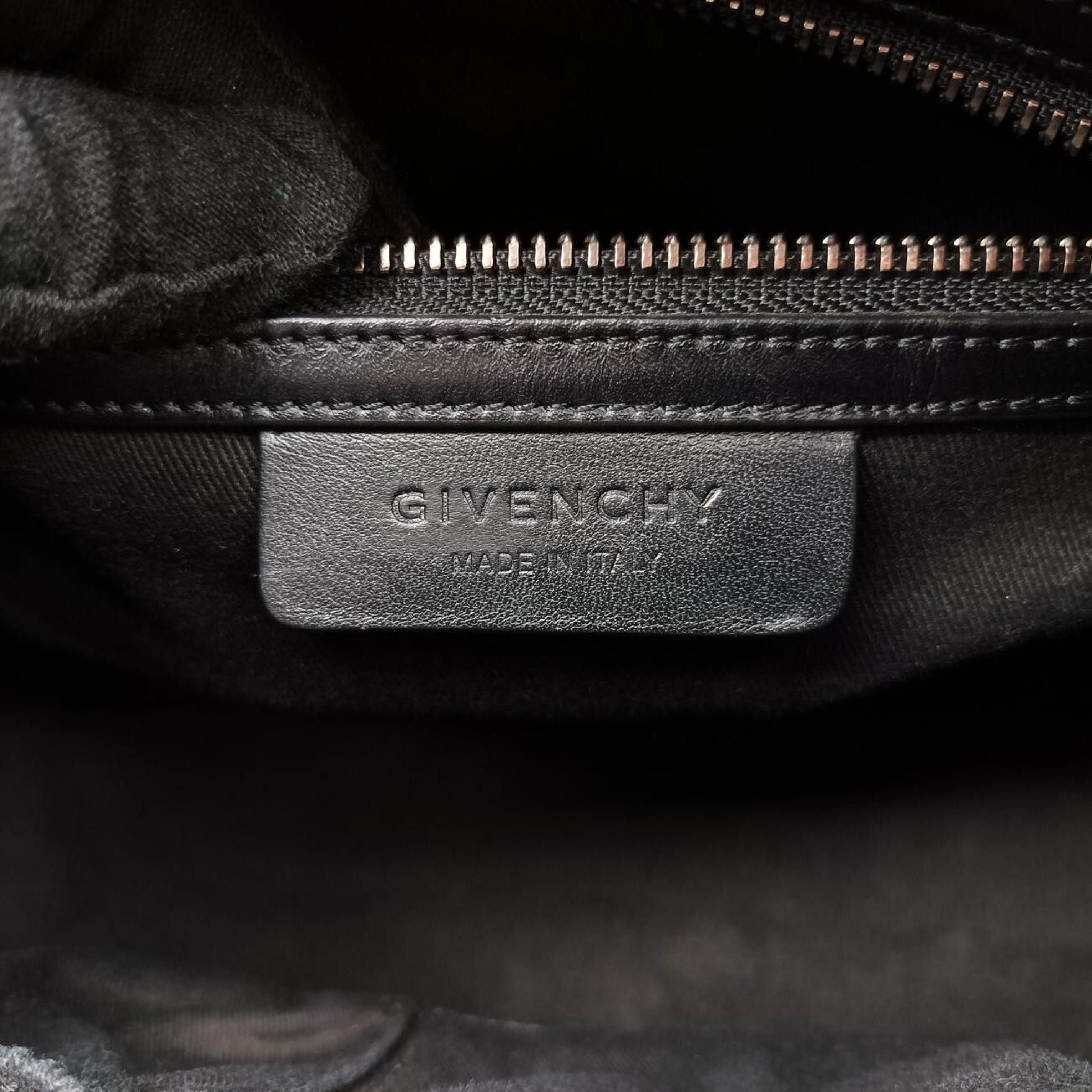 GIVENCHY Antigona Satchel in Cow Print Multicolored Leather and Rabbit Fur 3C1122 Shoulder Bag