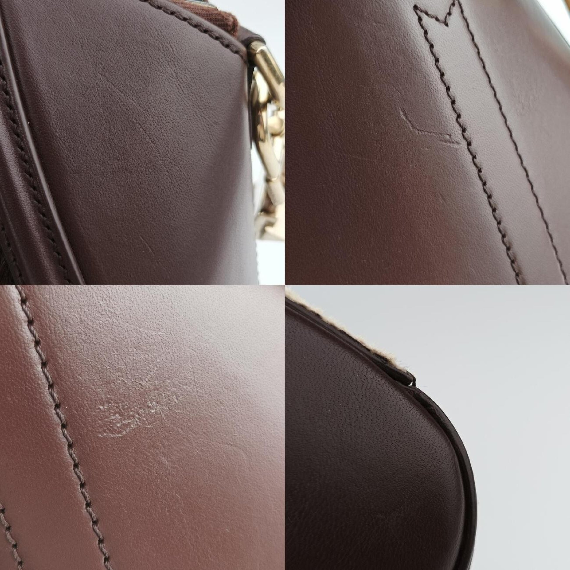 GIVENCHY Antigona Satchel in Cow Print Multicolored Leather and Rabbit Fur 3C1122 Shoulder Bag