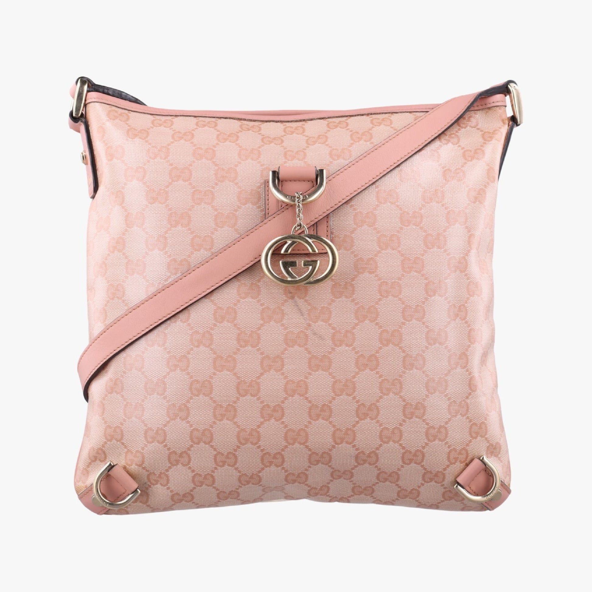 GUCCI Abby Pink Patent 131326D3842357 Shoulder Bag
