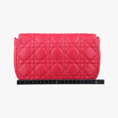 Dior Miss Dior Cannage New Rock Pink Lambskin 12-MA-0173 Shoulder Bag