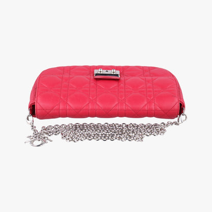 Dior Miss Dior Cannage New Rock Pink Lambskin 12-MA-0173 Shoulder Bag