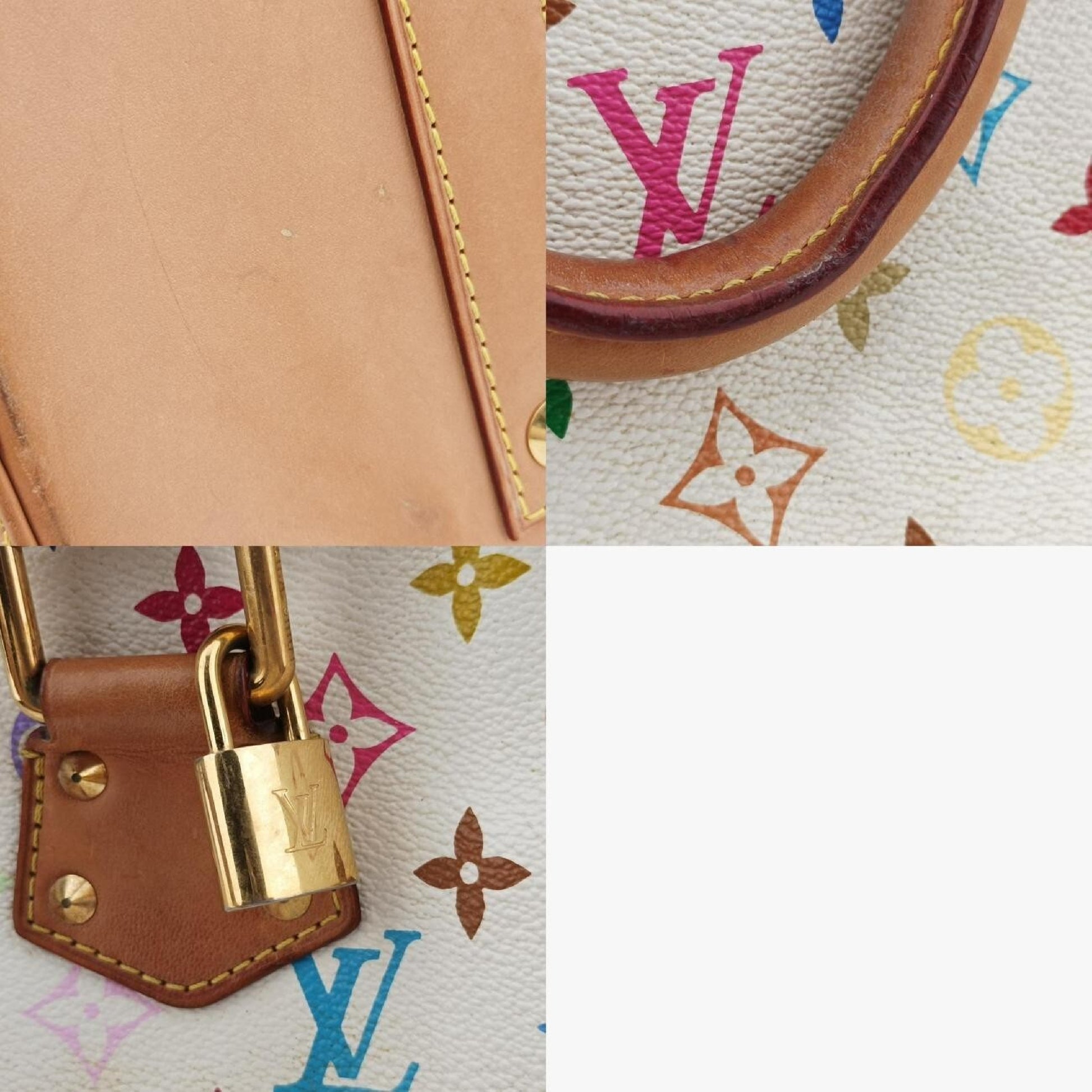 LOUIS VUITTON Alma GM Bron Monogram Multicolore M40441RC1191 Shoulder Bag
