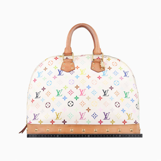 LOUIS VUITTON Alma GM Bron Monogram Multicolore M40441RC1191 Shoulder Bag