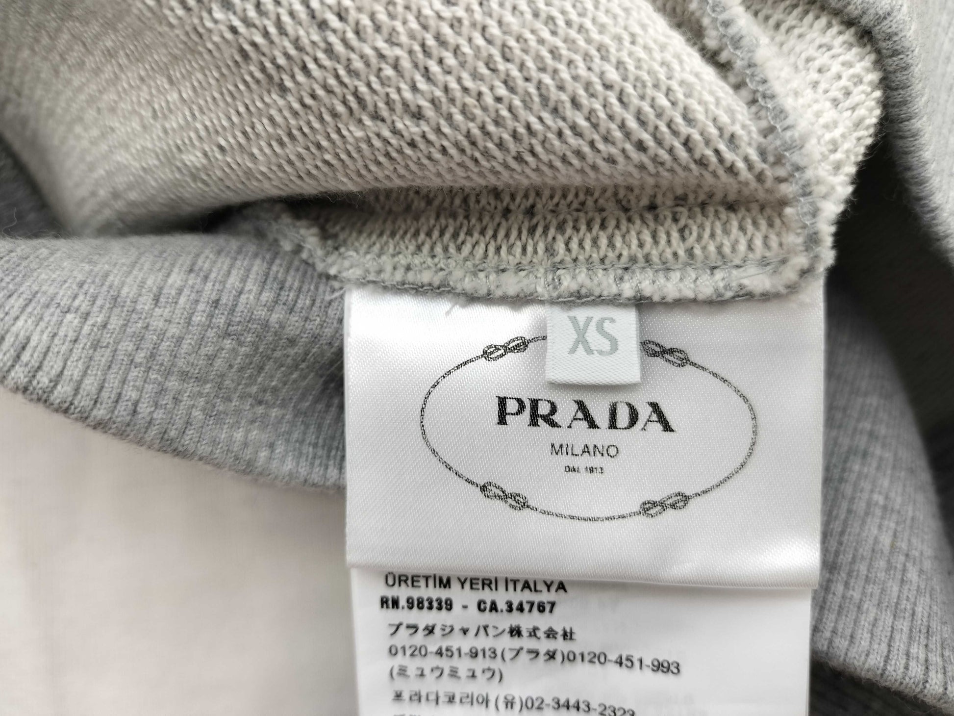 PRADA Triangle Logo Men's Tops