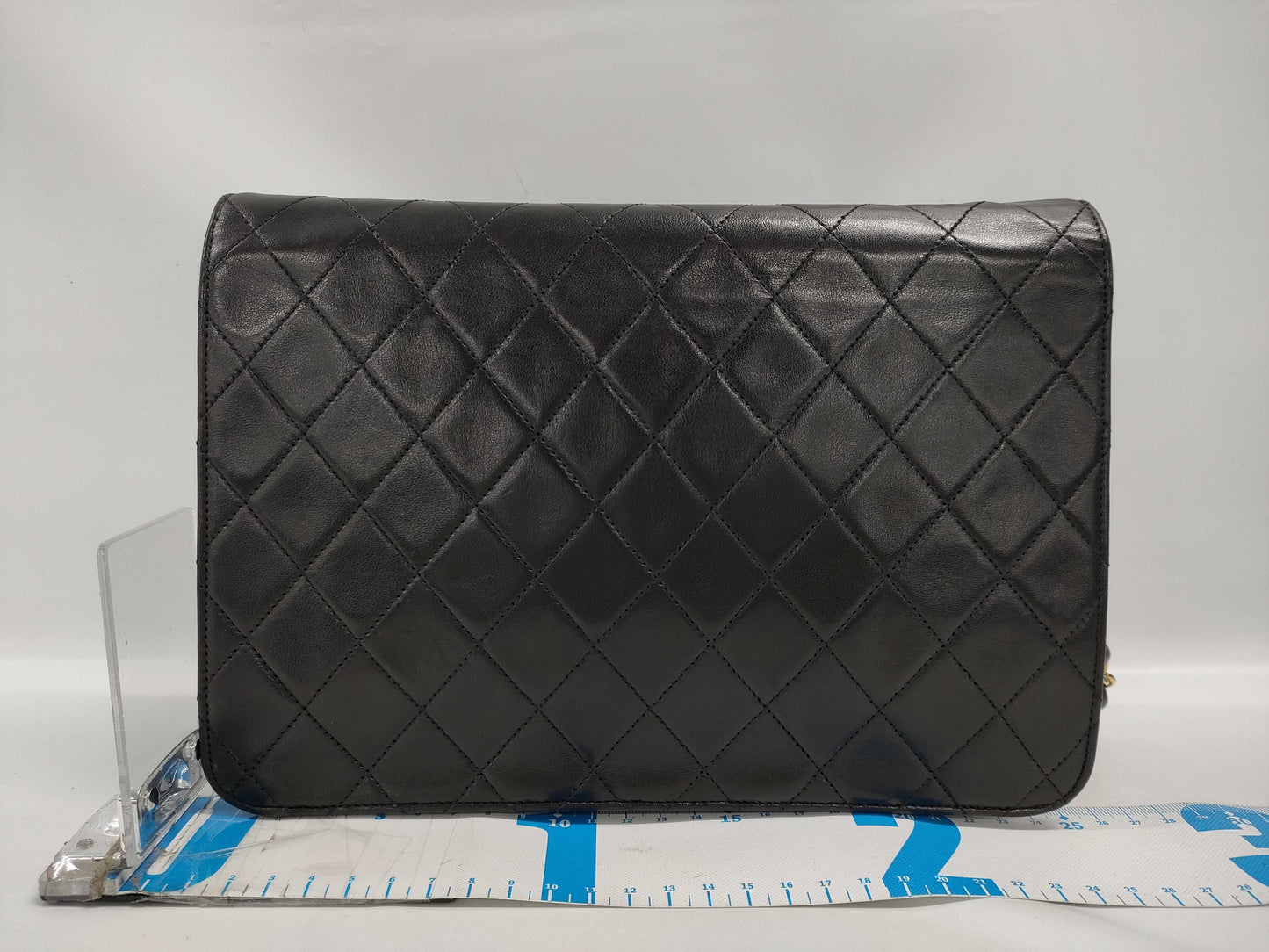 CHANEL Matelasse Lamb Push Lock Shoulder Bag