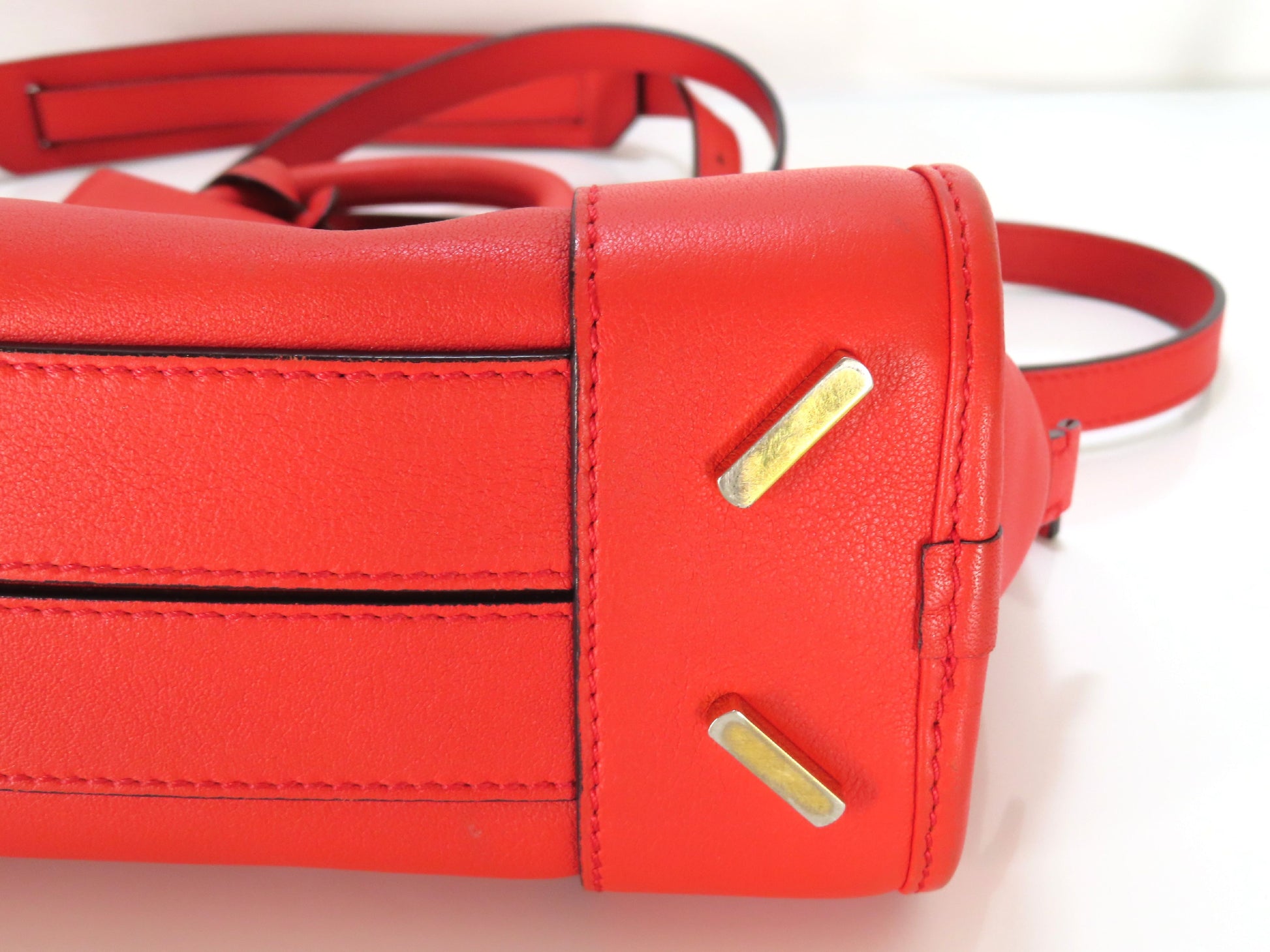 LOEWE Leather Amazona 2-Way Handbag with Strap