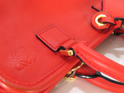 LOEWE Leather Amazona 2-Way Handbag with Strap