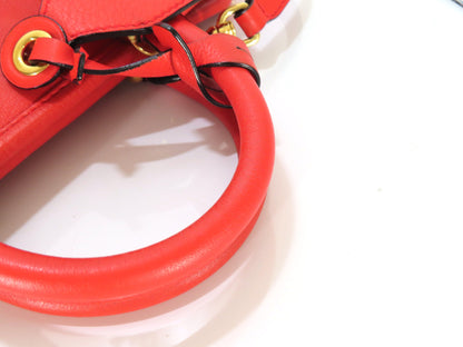 LOEWE Leather Amazona 2-Way Handbag with Strap