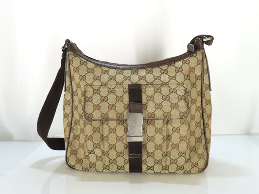 GUCCI GG Canvas Shoulder Bag Shoulder Bag