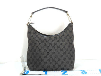 GUCCI GG Canvas GG Canvas x Leather One-Shoulder Bag Shoulder Bag