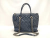 CHANEL Lambskin Matelasse Lamb 2-Way Chain Shoulder Bag