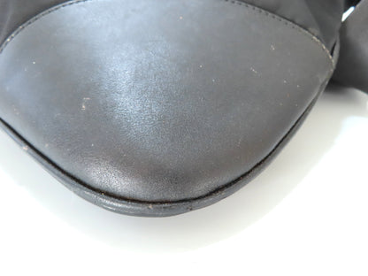PRADA Nylon Tessuto x Leather Shoulder Bag Shoulder Bag