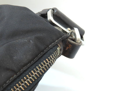 PRADA Nylon Tessuto x Leather Shoulder Bag Shoulder Bag