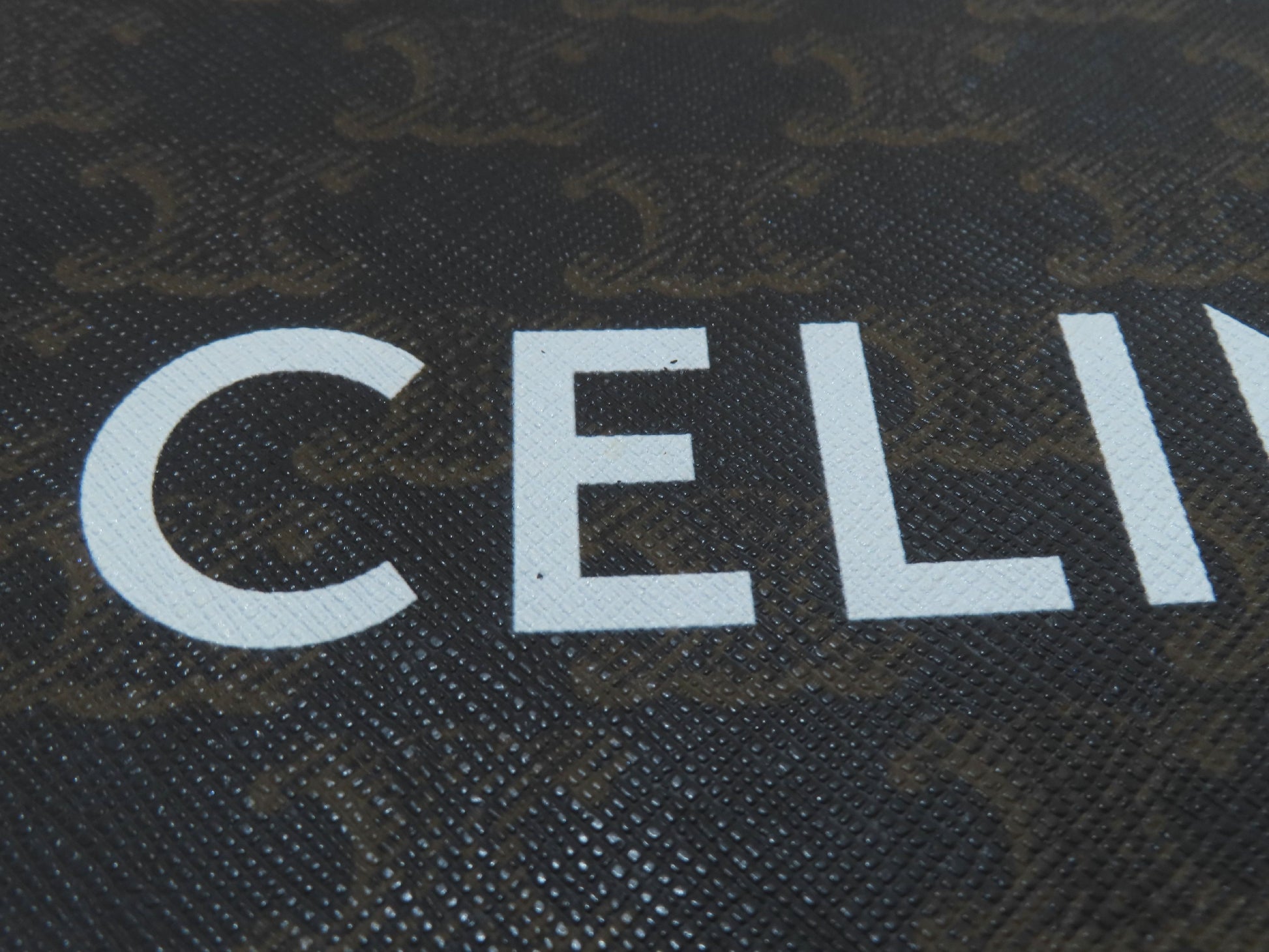 CELINE Triomphe Mini Vertical Cabas Shoulder Bag