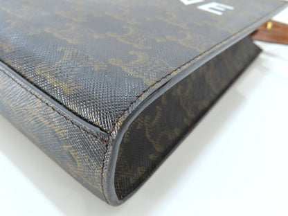 CELINE Triomphe Mini Vertical Cabas Shoulder Bag