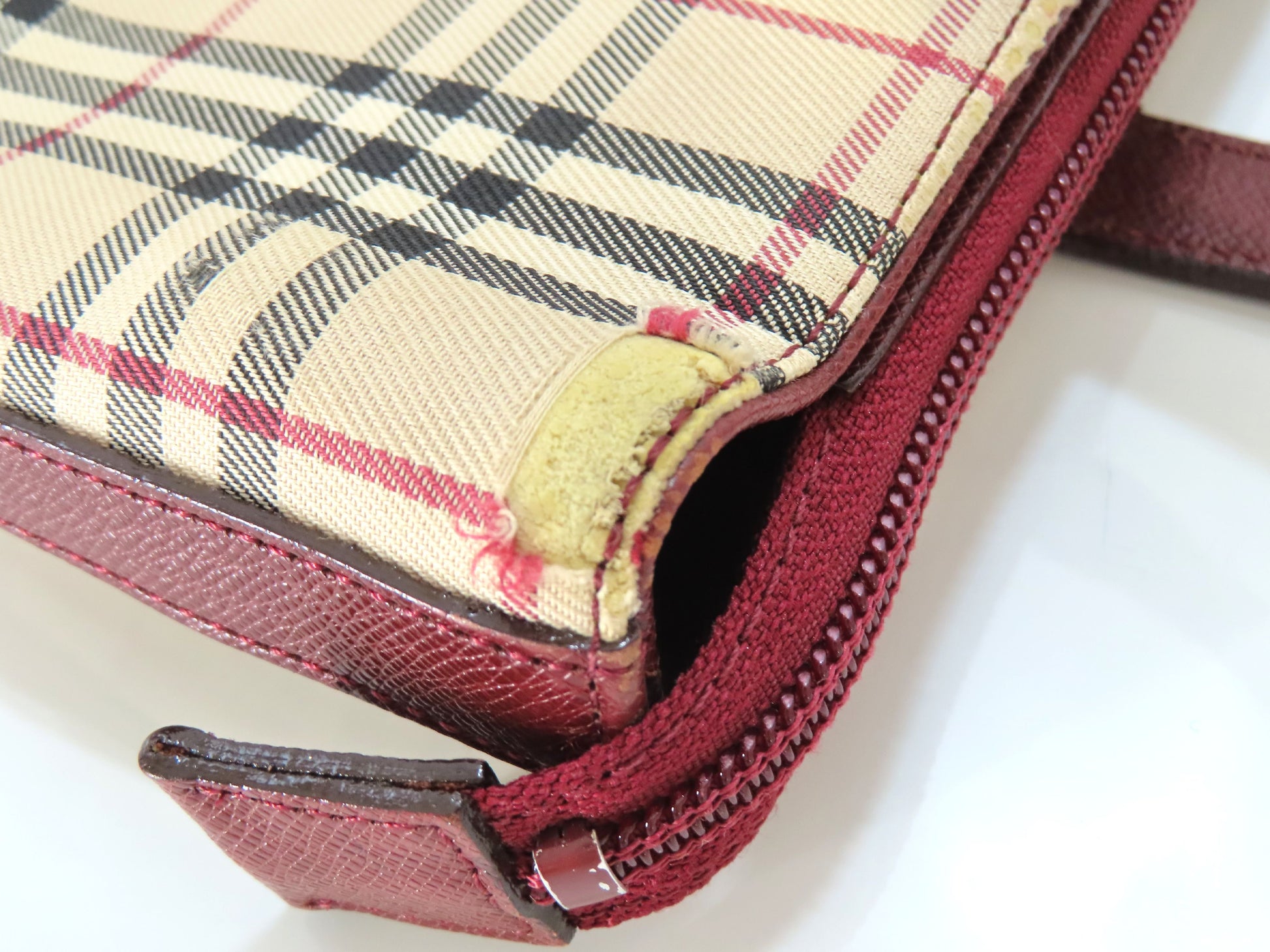 BURBERRY Nova Check Tote Bag