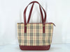 BURBERRY Nova Check Tote Bag
