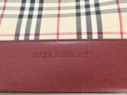 BURBERRY Nova Check Tote Bag