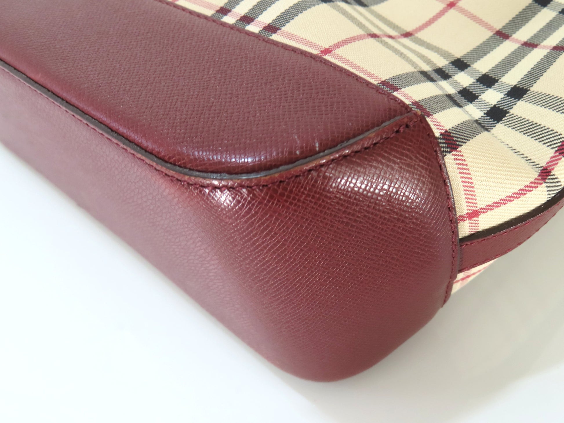 BURBERRY Nova Check Tote Bag