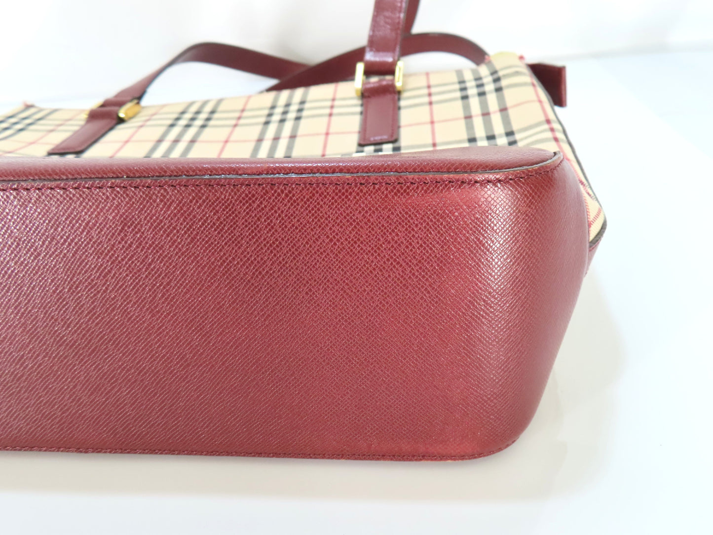 BURBERRY Nova Check Tote Bag