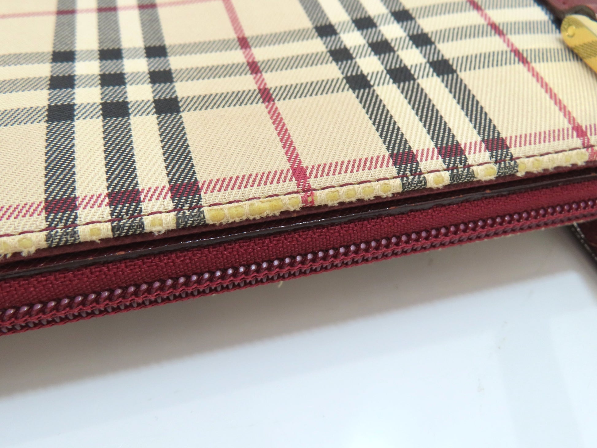 BURBERRY Nova Check Tote Bag