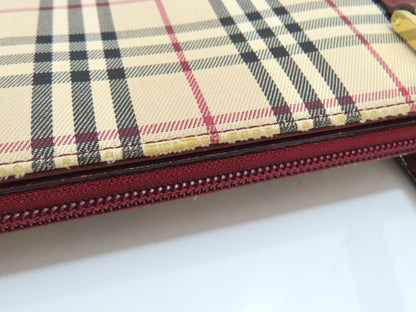 BURBERRY Nova Check Tote Bag