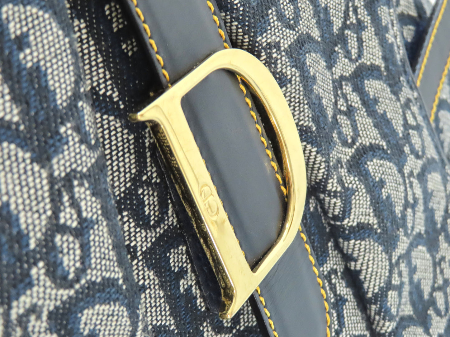 Dior Trotter Double Saddle Bag with Cadena and 2 Keys