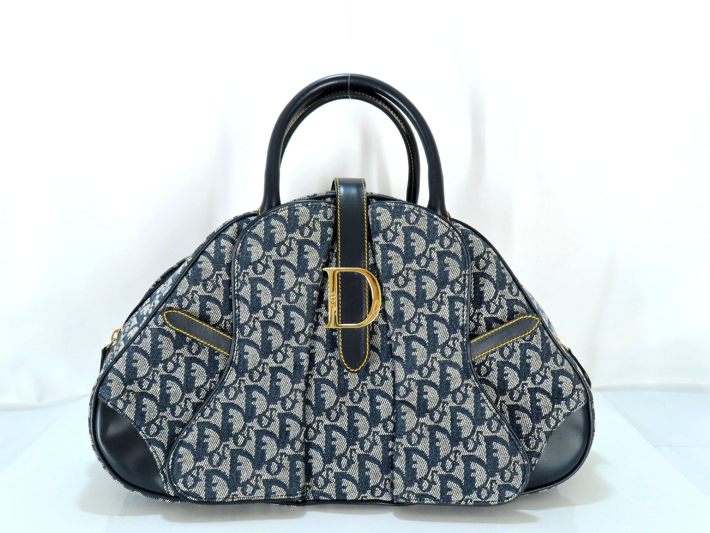 Dior Trotter Double Saddle Bag with Cadena and 2 Keys