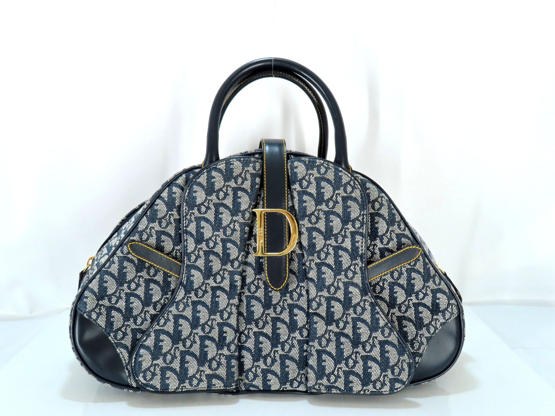 Dior Trotter Double Saddle Bag with Cadena and 2 Keys