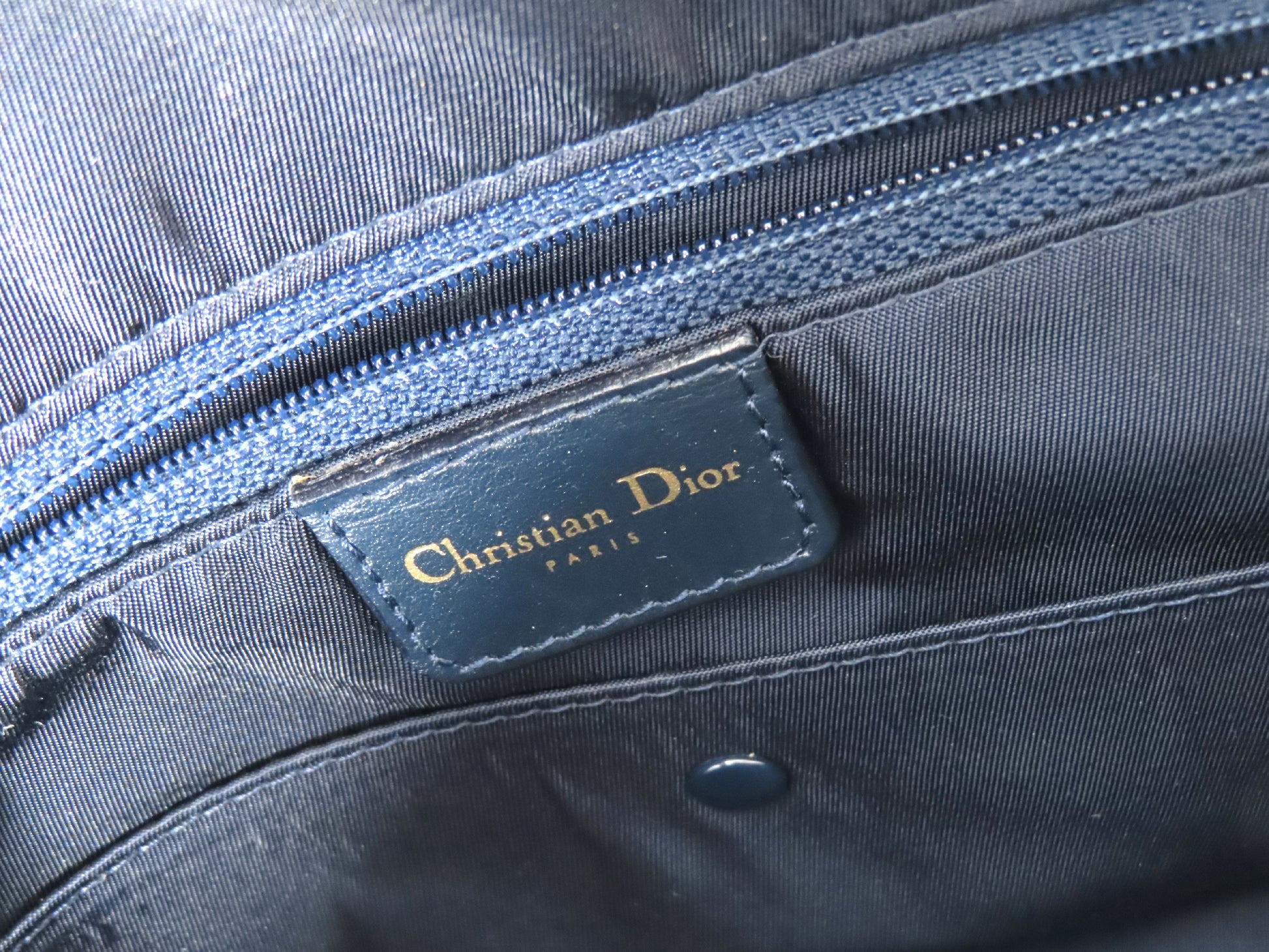 Dior Trotter Double Saddle Bag with Cadena and 2 Keys