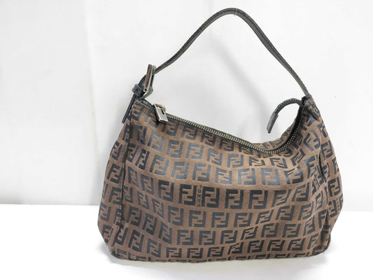 FENDI Zucca/Zucchino Pattern Handbag 8N0005 Handbag