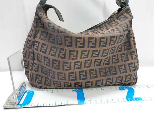 FENDI Zucca/Zucchino Pattern Handbag 8N0005 Handbag