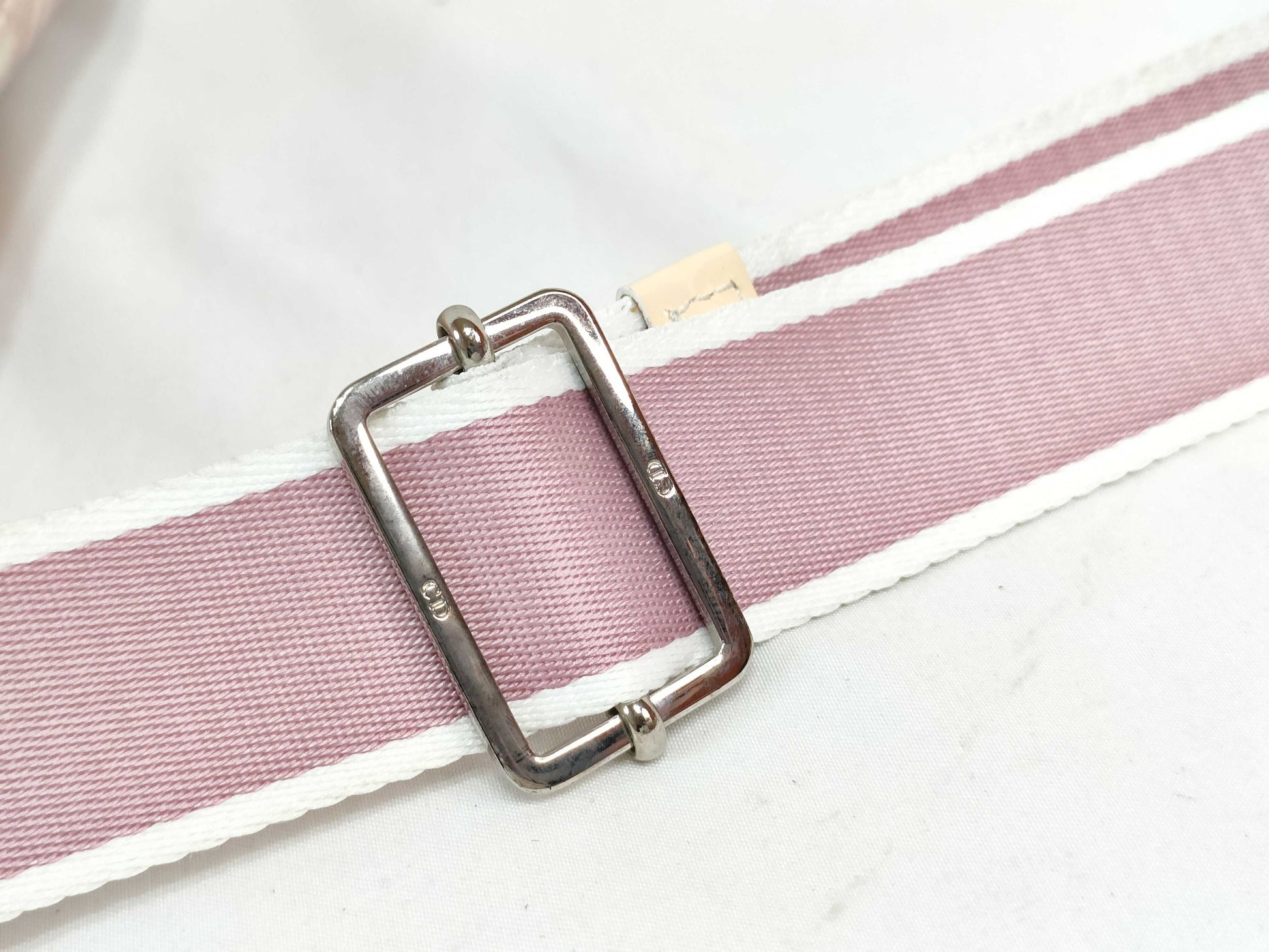 Dior Trotter Trotter Shoulder Bag Pink Enamel Shoulder Bag