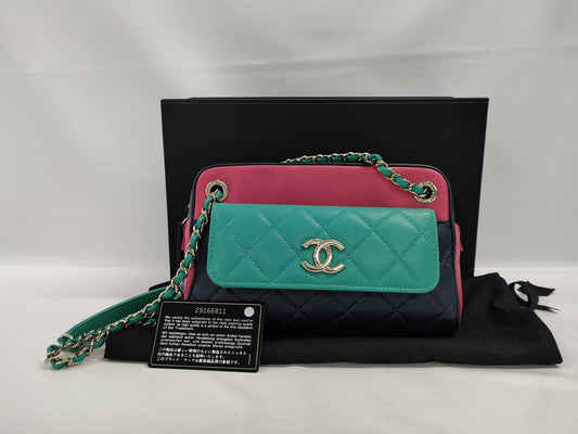CHANEL Matelasse Small Camera Bag Shoulder Bag