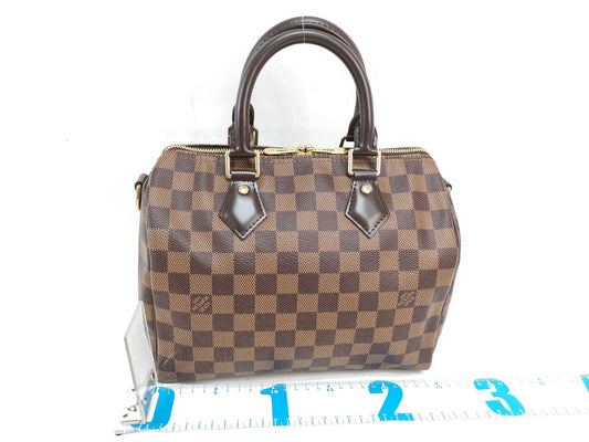LOUIS VUITTON N 41368 Damier Speedy Bandouliere 25 N41368 CT2158 Boston Bag