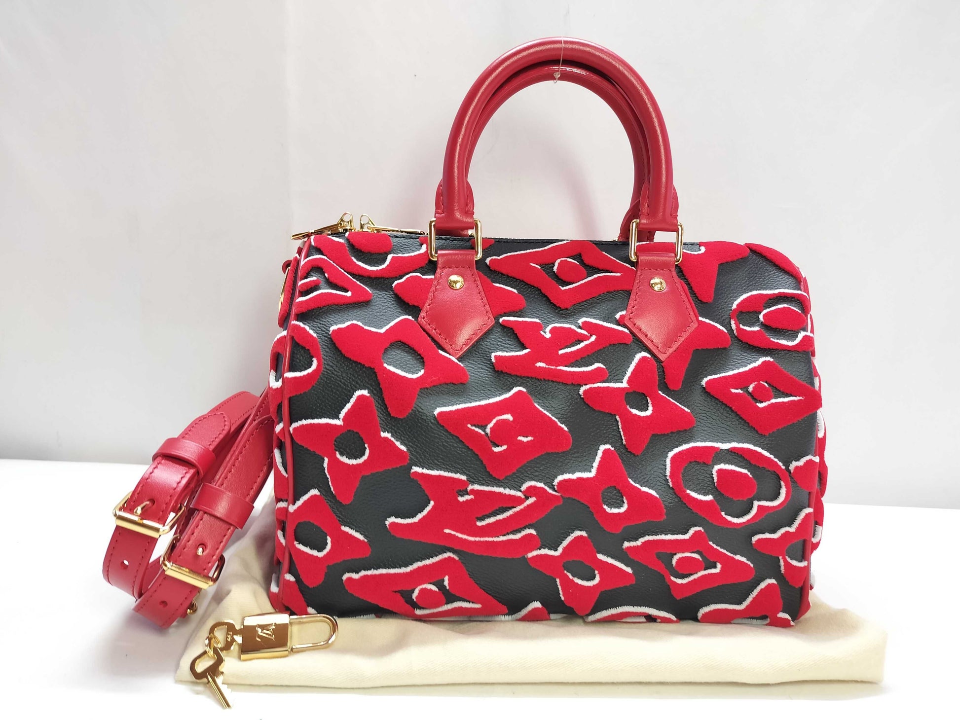LOUIS VUITTON Speedy Bandouliere 25 M45552 MB4260 Boston Bag
