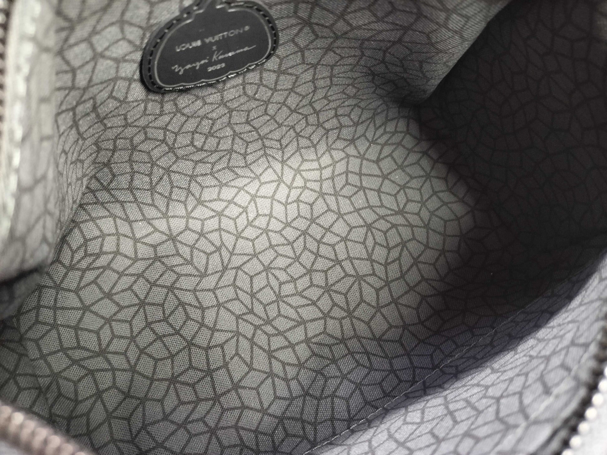 LOUIS VUITTON Keepall Bandouliere 25 Handbag by Yayoi Kusama M46437