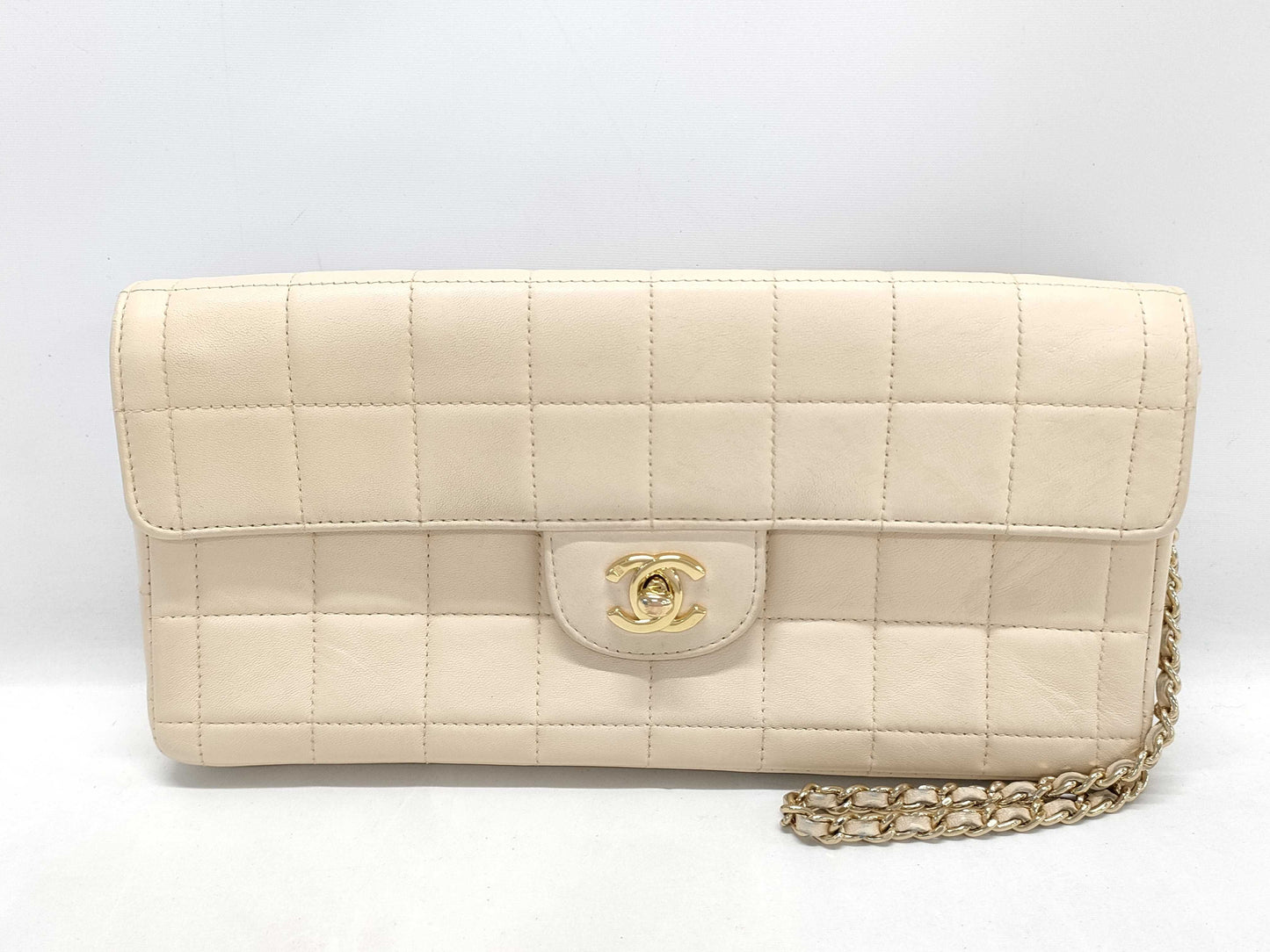 CHANEL Chocolate Bar Chanel Chocolate Bar Shoulder Bag