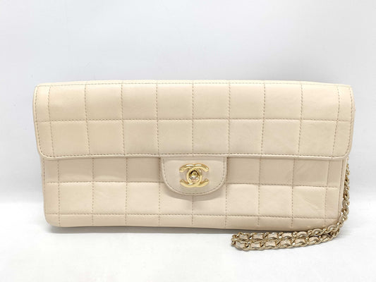CHANEL Chocolate Bar Chanel Chocolate Bar Shoulder Bag