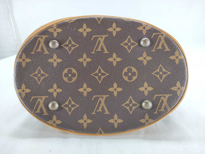 LOUIS VUITTON M42238 Monogram Louis Vuitton Bucket PM Tote Bag