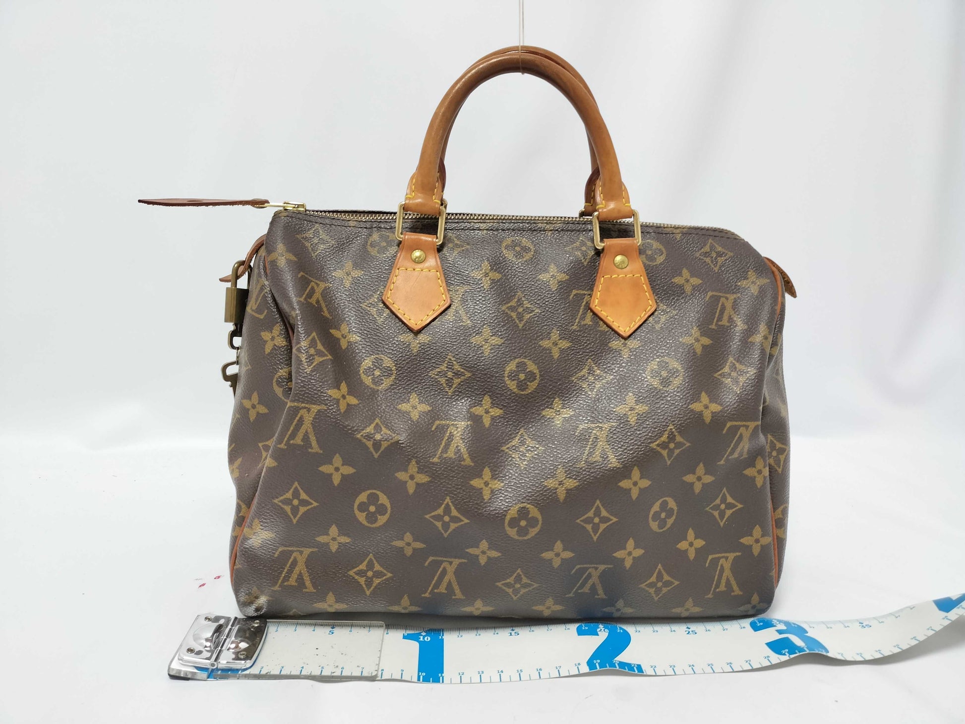 LOUIS VUITTON M41526 Monogram Louis Vuitton Spidey 30 Boston Bag