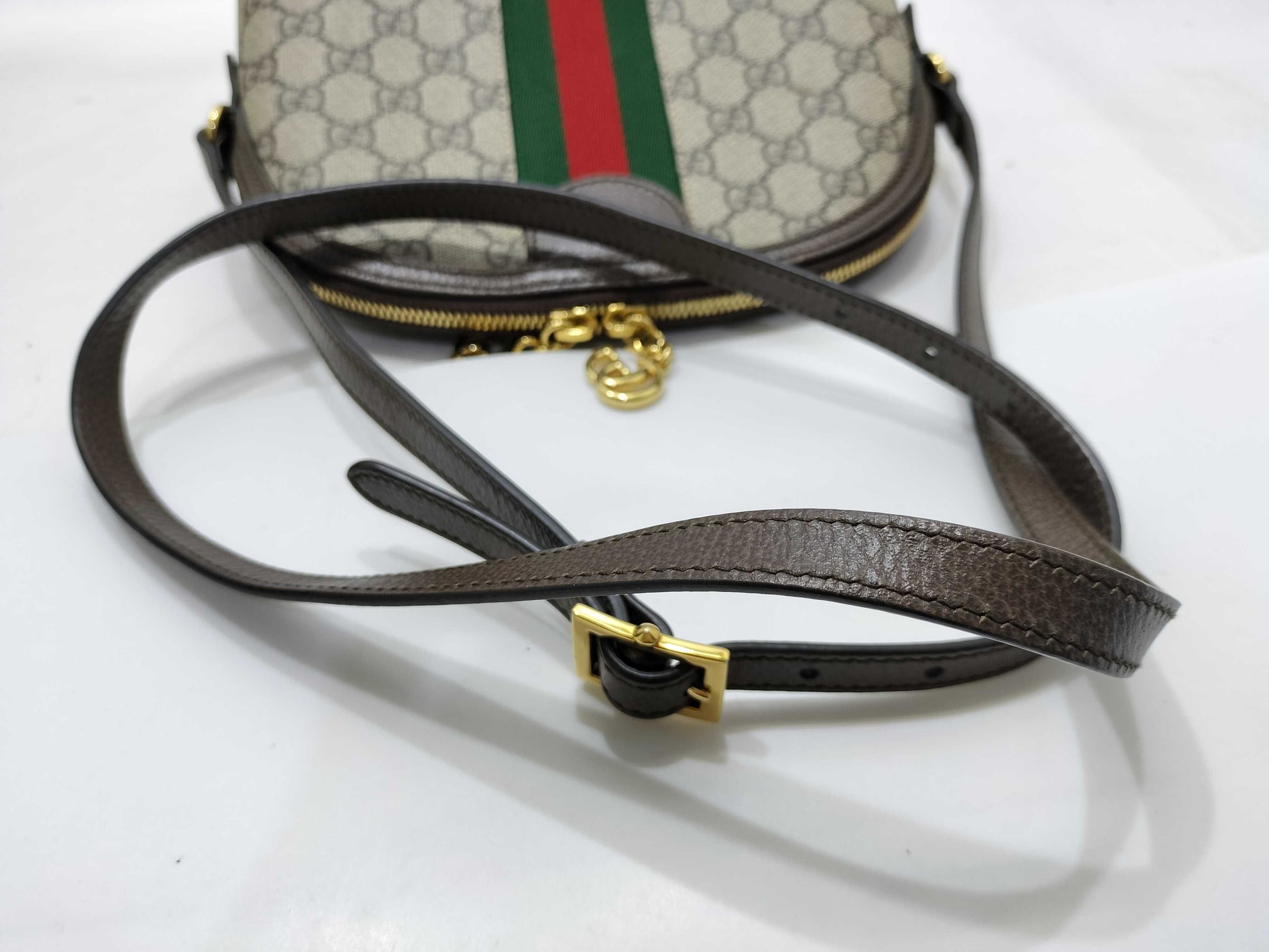 GUCCI GG Supreme Sherry Line Shoulder Bag 499621